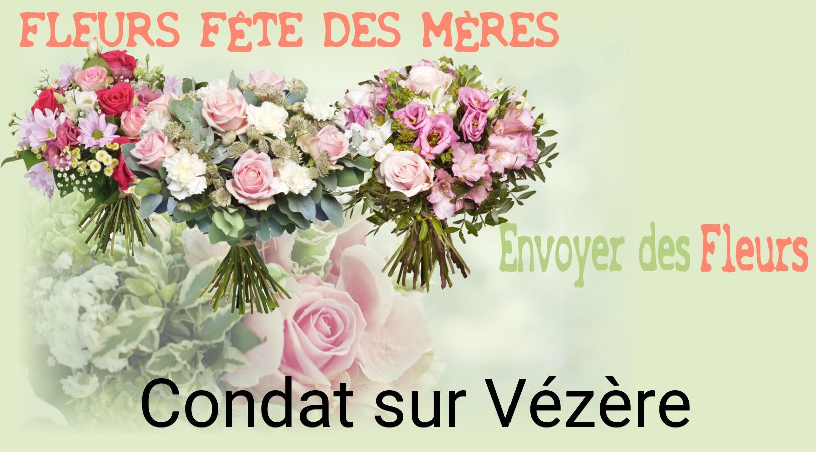 Bouquet de Fête des Mères livré à Condat-sur-Vézère